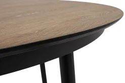 Helsinki Runt Matbord Utomhus 120 cm Aluminium Trä
