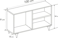 Hensiek TV-Bänk 100 cm