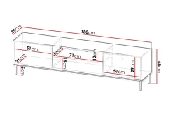 Hermann Tv-bänk 180 cm