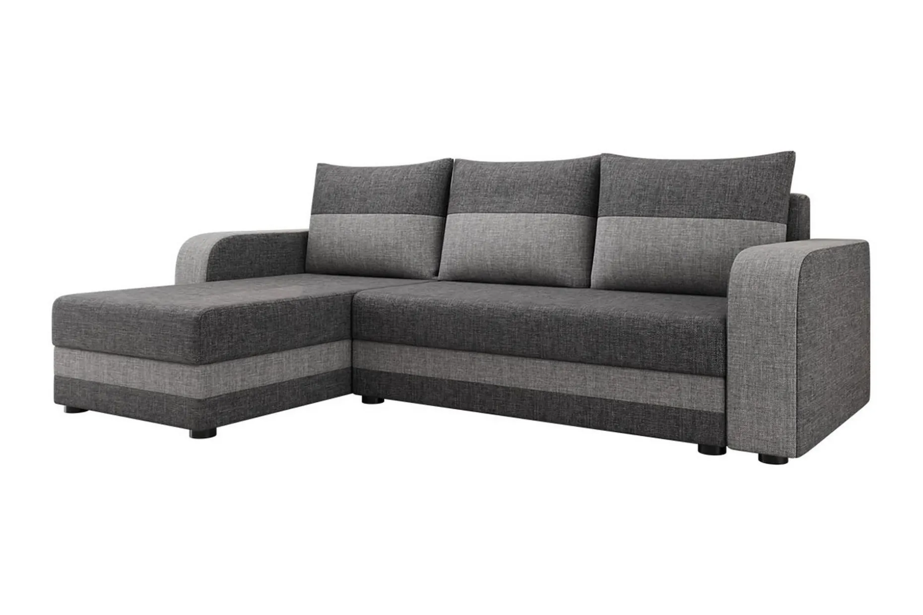 Hewlet 3-sits Divanbäddsoffa Vänster