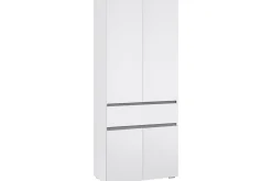Högskåp till badrum Loft24 Wisla Högskåp till Badrum 180x76x37 cm Vit