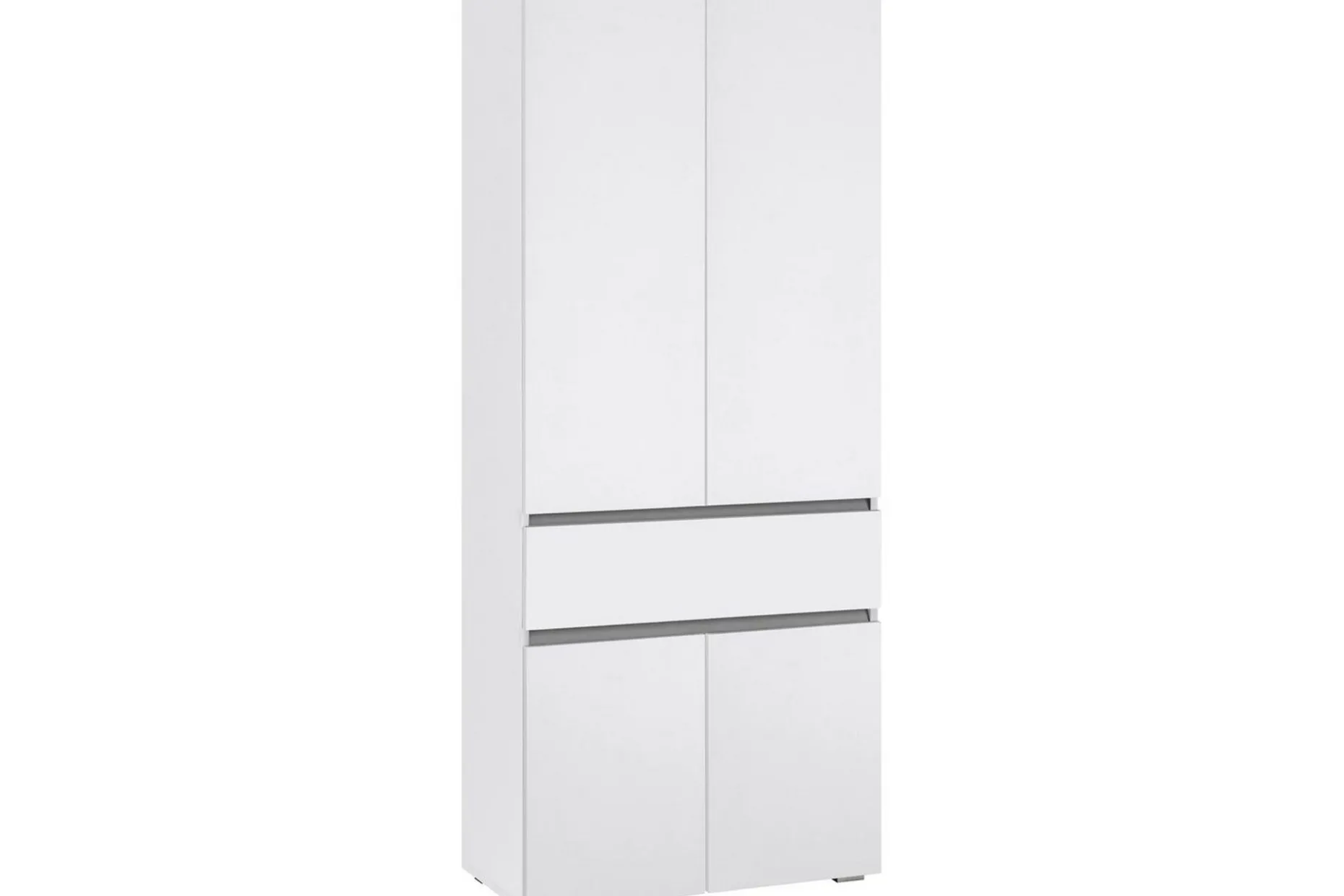 Högskåp till badrum Loft24 Wisla Högskåp till Badrum 180x76x37 cm Vit