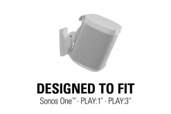 Högtalarfäste Sanus för Sonos One SL Play:1 och Play:3