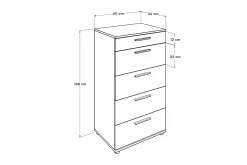 Highboard 60x108 cm