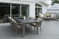 Hillerstorp Jet Set Matbord Utomhus 90 cm Beige