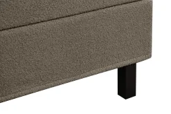 Hilton Komplett Sängpaket 180x200 cm Kontinentalsäng med rutad sänggavel