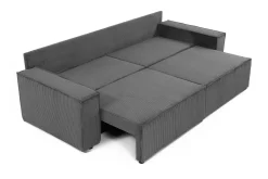 Hobson Bäddsoffa 3-sits i Plysch