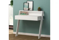 Homitis Väggskrivbord 94 cm med Förvaring Låda + Hylla
