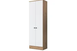 Hooda Garderob 59,8x182,8 cm Brun/Vit