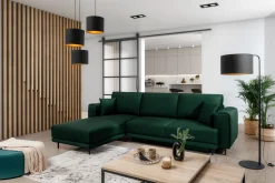 Hopland 3-sits Bäddsoffa m. Divan med Förvaring