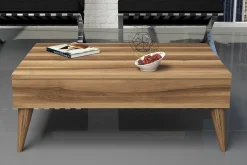 Hoptrup Soffbord 90 cm med Förvaring Hylla