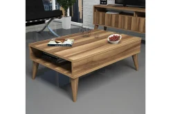 Hoptrup Soffbord 90 cm med Förvaring Hylla