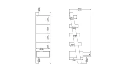 Hostafranc Bokhylla 180 cm