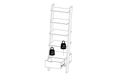 Hostafranc Bokhylla 180 cm