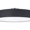 Hotel Plafond 65cm 5L E27 svart