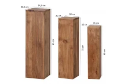 Houman Satsbord 25 cm 3 Bord