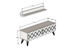 Hovdane TV-Möbelset 120 cm