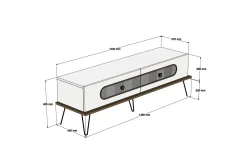 Hovdane TV-Möbelset 145 cm
