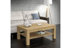 Hovencamp Soffbord 110 cm med Förvaring Hylla