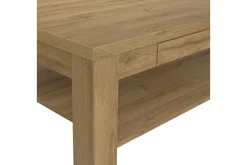 Hovencamp Soffbord 110 cm med Förvaring Hylla