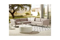 Hörnsoffa Loretello Beige/grå