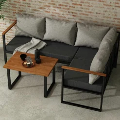 Hue 3-sits Soffgrupp Utomhus