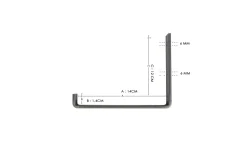 Hueter Vägghylla 40 cm