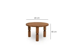 Ida Soffbord 60 cm