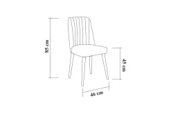 Idehult Matgrupp 5 delar 75 cm