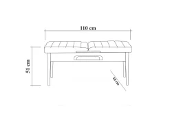 Idehult Matgrupp 4 delar 75 cm