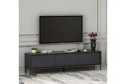 Imaj Tv-bänk 180x35 cm Svart