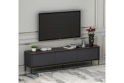 Imaj Tv-bänk 180x35 cm Svart