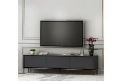 Imaj Tv-bänk 180x35 cm Svart