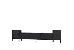 Imaj Tv-möbelset 180x35 cm Svart