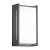 Indus LED Vägglampa antracit