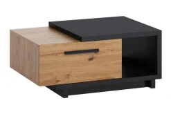 Ingram Soffbord 90 cm med Förvaring Låda + Hylla