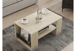 Iris Soffbord 80 cm Beige