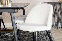 Irunea Förlängningsbar Matgrupp 180 cm inkl 6 Valera Stolar