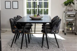 Irunea Förlängningsbar Matgrupp 180 cm inkl 6 Sedavi Stolar