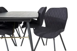 Irunea Förlängningsbar Matgrupp 180 cm inkl 6 Sumoas Stolar