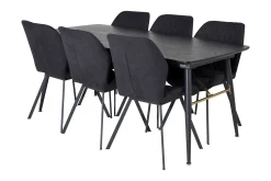 Irunea Förlängningsbar Matgrupp 180 cm inkl 6 Sumoas Stolar