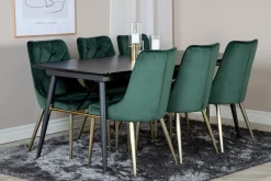 Irunea Förlängningsbar Matgrupp 180cm inkl 6 Valerie Lyx Sto