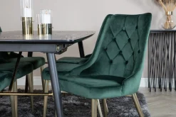 Irunea Förlängningsbar Matgrupp 180cm inkl 6 Valerie Lyx Sto