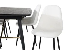 Irunea Förlängningsbar Matgrupp 180 cm inkl 6 Ypas Stolar
