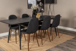 Irunea Förlängningsbar Matgrupp 180 cm inkl 6 Ypas Stolar