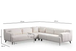 Jaguar 4-sits Soffa med Divan
