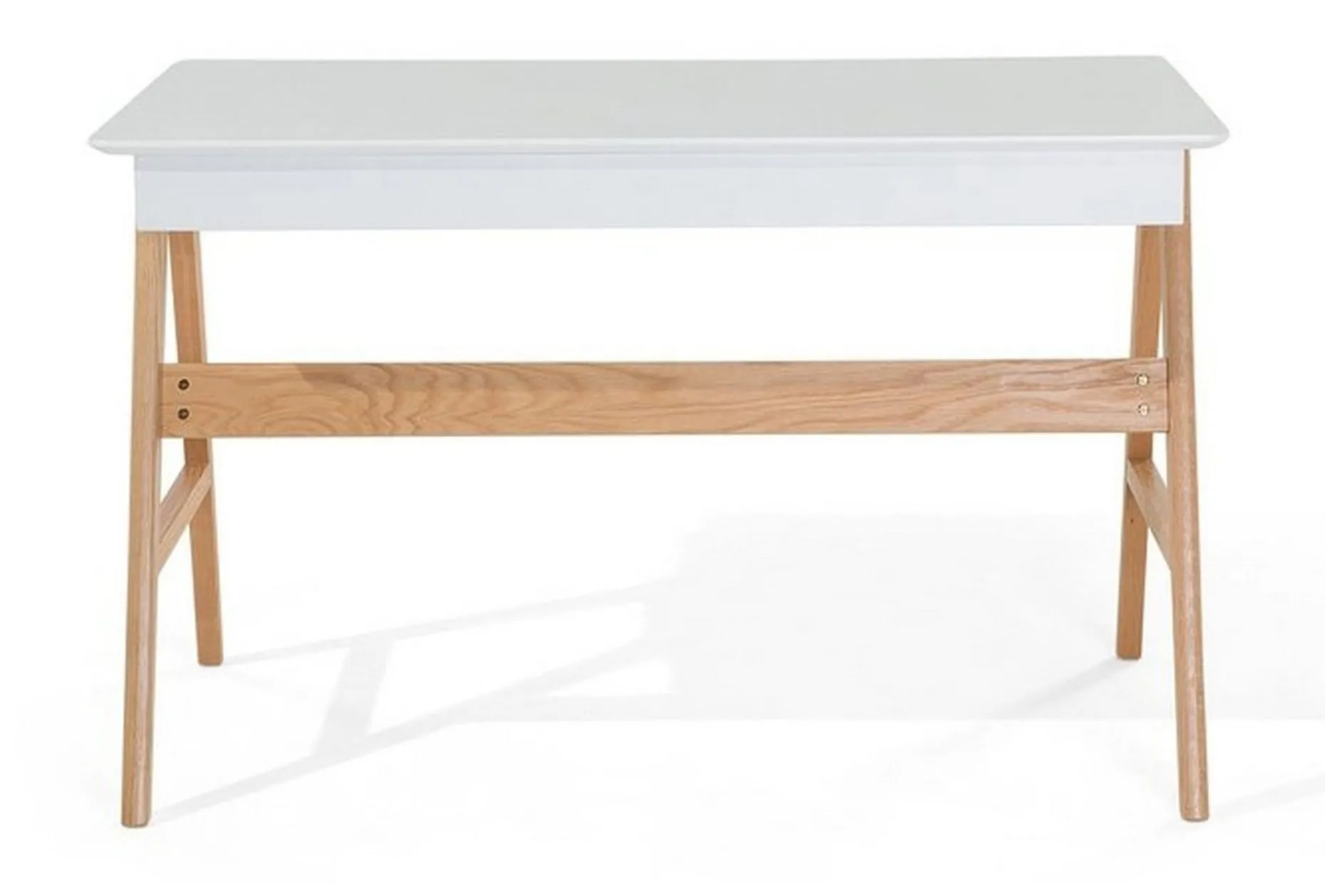 Jahnyia Skrivbord 120 cm med Förvaring 2 Lådor