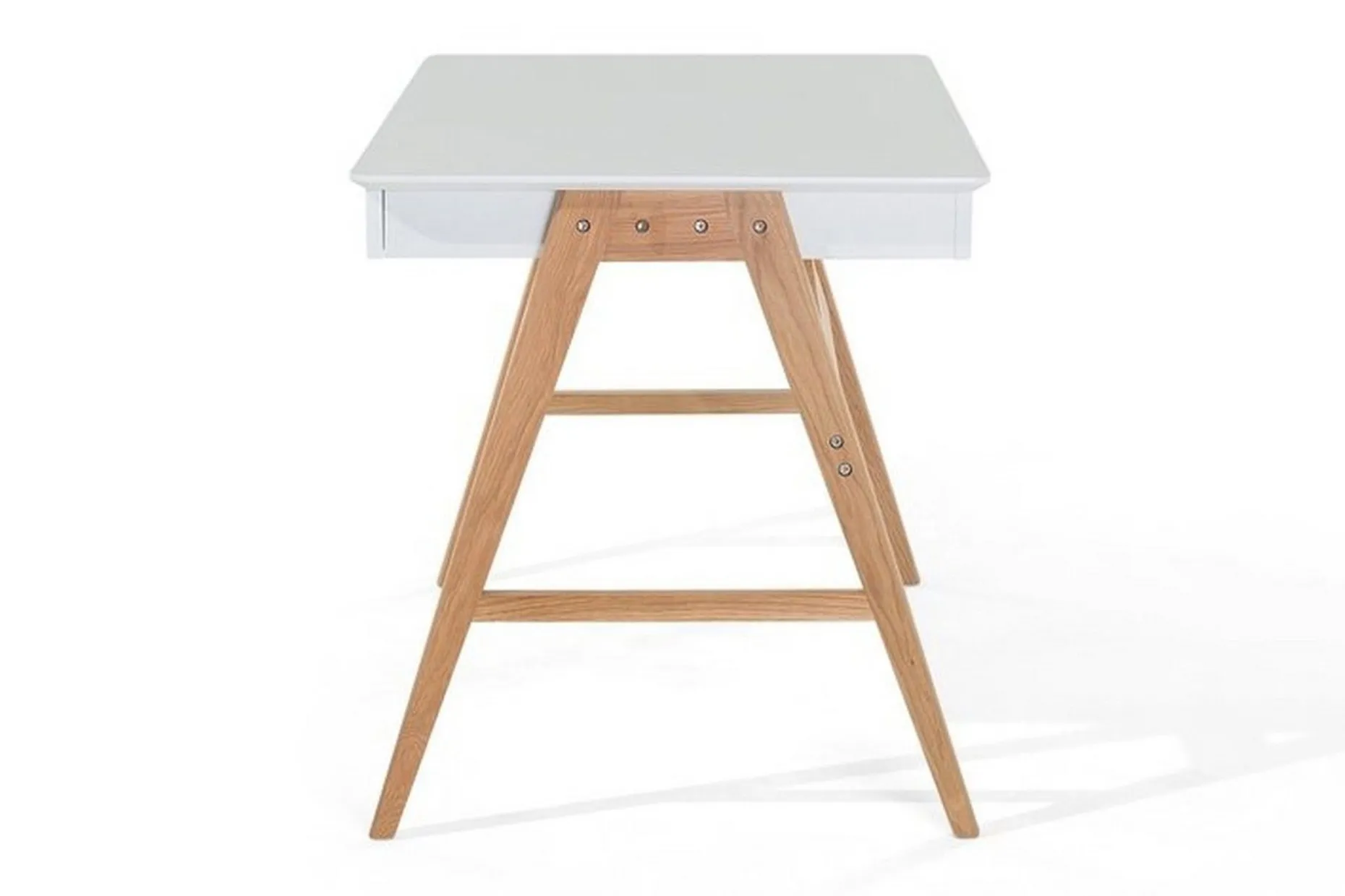 Jahnyia Skrivbord 120 cm med Förvaring 2 Lådor