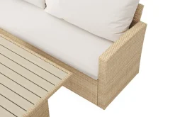 James Light 5-sits soffgrupp utomhus Vänstervänd i konstrotting