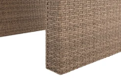James Utebord 85x145 cm – Matbord utomhus i konstrotting med bordsskiva i Glas